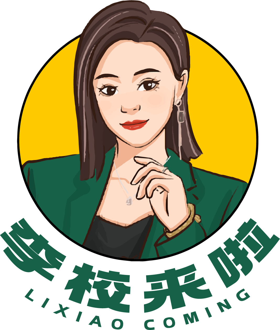 李校来啦项目品牌标识